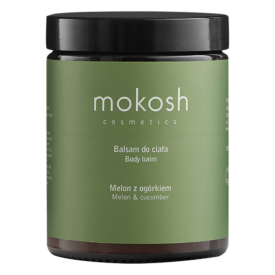 Mokosh, bodylotion, meloen met komkommer, 180 ml