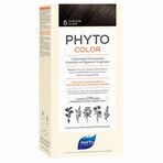 Phyto Color, hair dye, 5 light chestnut, 50 ml