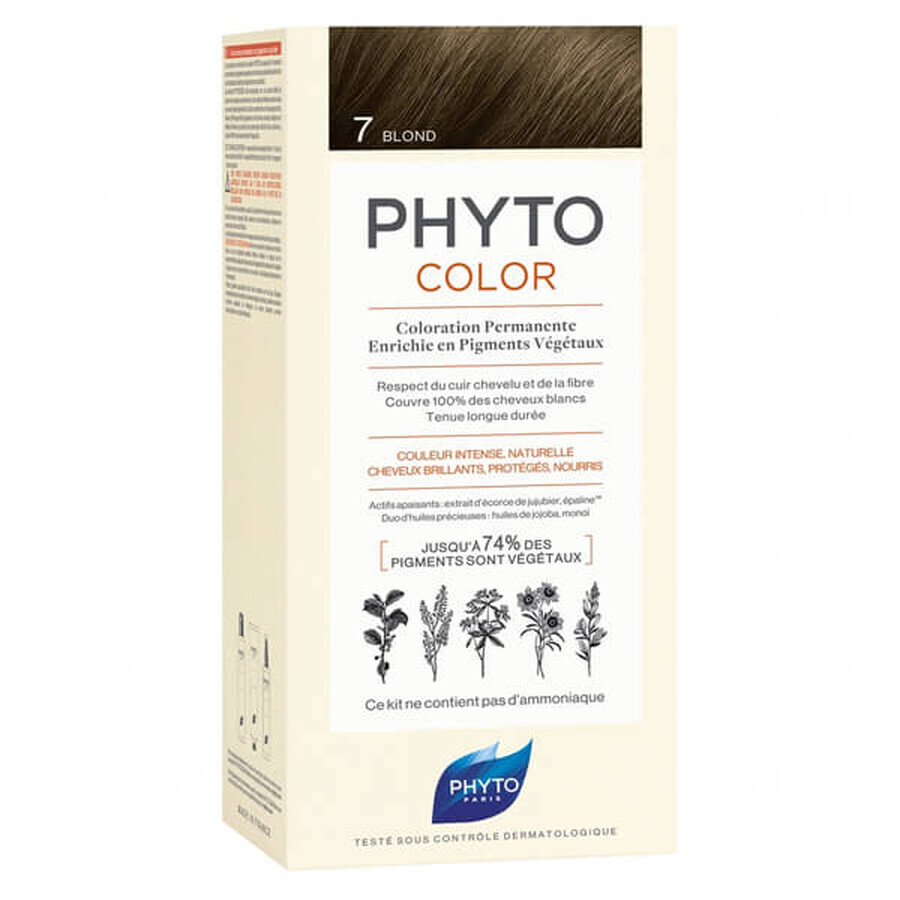 Phyto Color, Haarfärbemittel, 7 blond