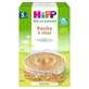 HiPP Papilla ecológica de 5 cereales, sin lácteos y sin azúcares añadidos, después de 5 meses, 200 g