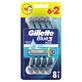 Gillette Blue 3 Cool, Einwegrasierer, 8 St&#252;ck