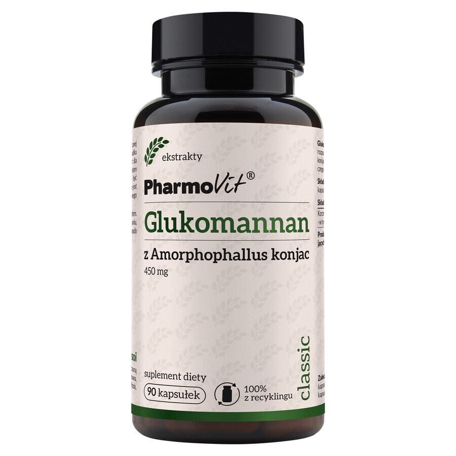 PharmoVit Glucomannan, 90 capsule