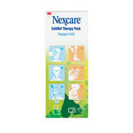 Nexcare ColdHot Happy Kids, Warm-Kalt-Gelpackung, 11 cm x 12 cm, 2 Stück