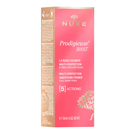 Nuxe Prodigieuse Boost, gladmakende perfectionistische basis 5in1, 30 ml