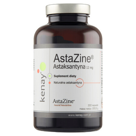 Kenay AstaZine Astaxantina 12 mg, 300 cápsulas