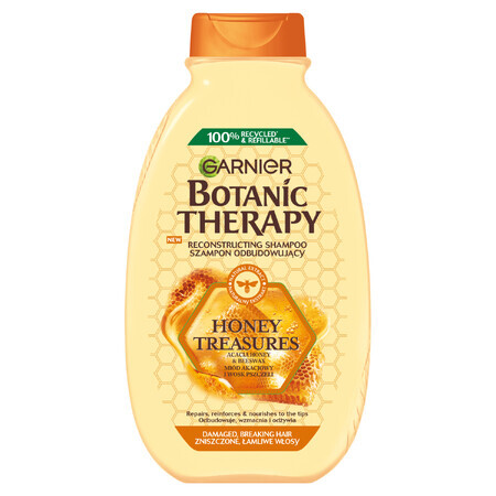 Garnier Botanic Therapy, shampooing régénérant pour les cheveux, miel et propolis, 400 ml