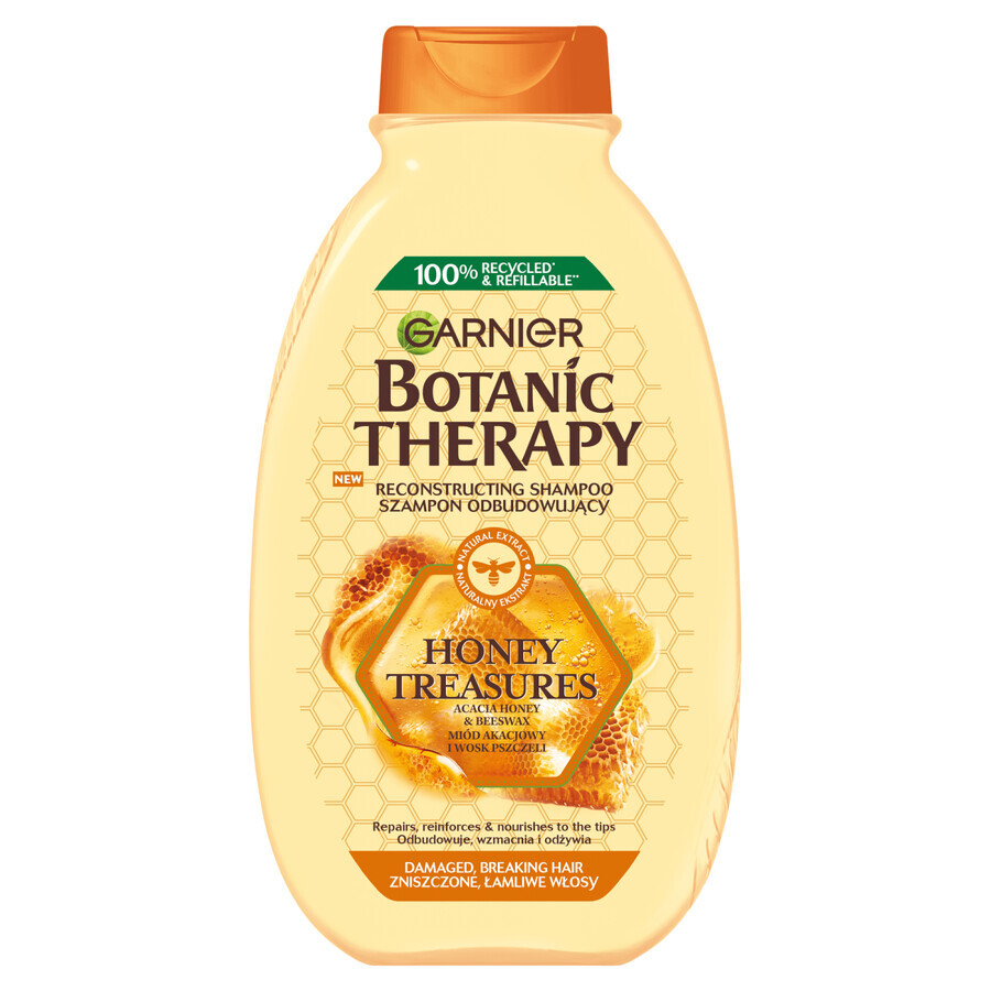 Garnier Botanic Therapy, shampooing régénérant pour les cheveux, miel et propolis, 400 ml