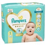 Pampers Premium Care, couches taille 1, 2-5 kg, 26 pcs