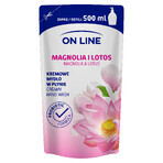 On Line, liquid cream soap, Magnolia and Lotus, stock, 500 ml