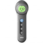 Braun BNT 400, berührungsloses 5-in-1-Stirnthermometer mit Age Precision, schwarz