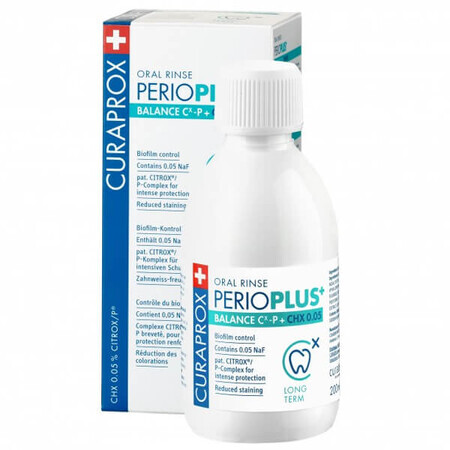 Curaprox Perio Plus+ Balance Mundspülung, 200 ml