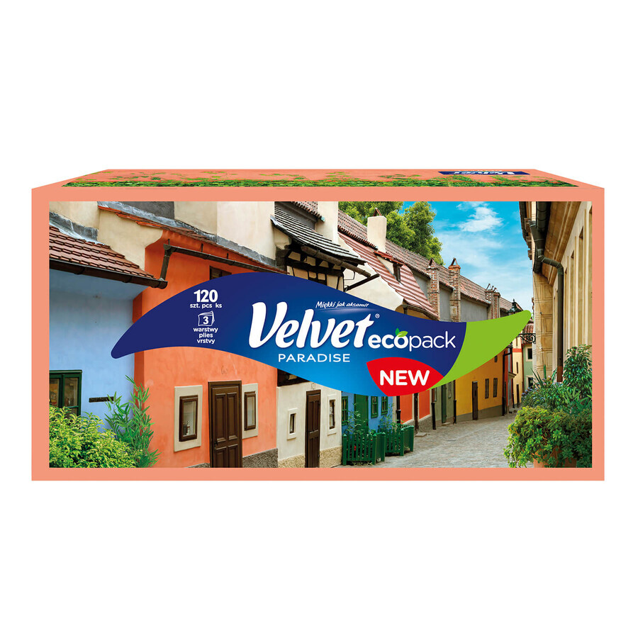 Velvet Paradise, Damenbinden, 3-lagig, 120 Stück