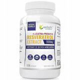 Wish Resveratrol Extract 500 mg, Traubenschalenextrakt, 120 Kapseln