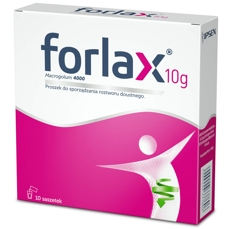 Forlax 10 g, Pulver zum Einnehmen, 10 Portionsbeutel