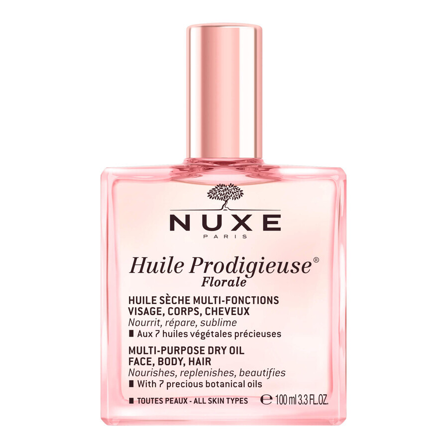 Nuxe Huile Prodigieuse Florale, Trockenöl für Körper, Gesicht und Haare, 100 ml