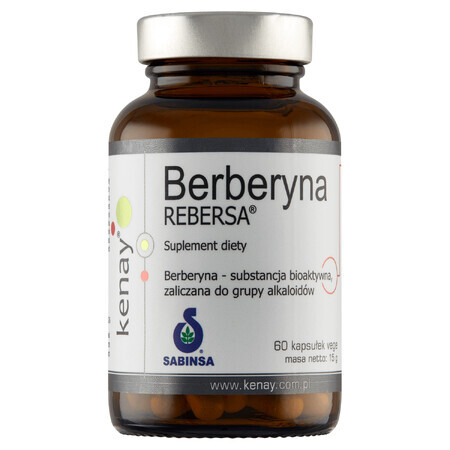 Kenay Berberina Rebersa, 60 cápsulas