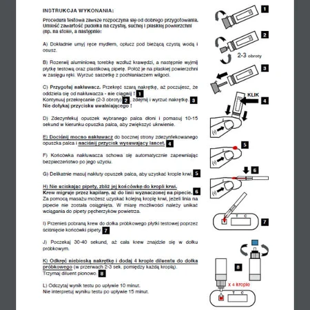 LabHome Prosta-Check, Bluttest für erhöhte PSA-Werte, Prostata-Diagnose, 1 Stück
