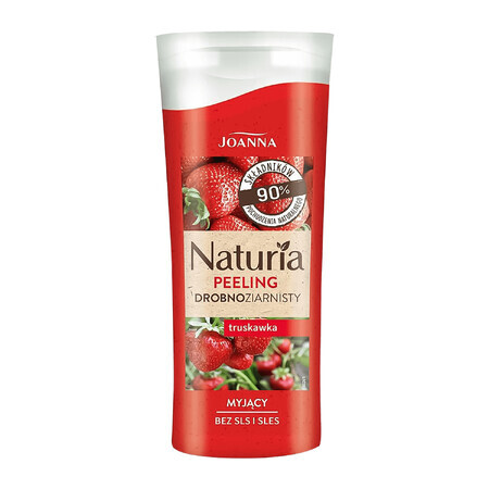 Joanna Naturia, feines Peeling, Erdbeere, 100 ml