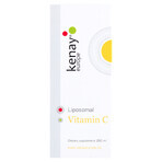 Kenay Liposomal Vitamin C, vitamina C 1000 mg, sabor naranja, 250 ml