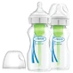 Dr. Brown's Options+, antikoliekfles, wijdhals, met speen, 2 x 270 ml