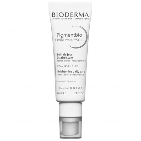 Bioderma Pigmentbio Cuidado Diario, crema de día iluminadora, FPS 50+, 40 ml