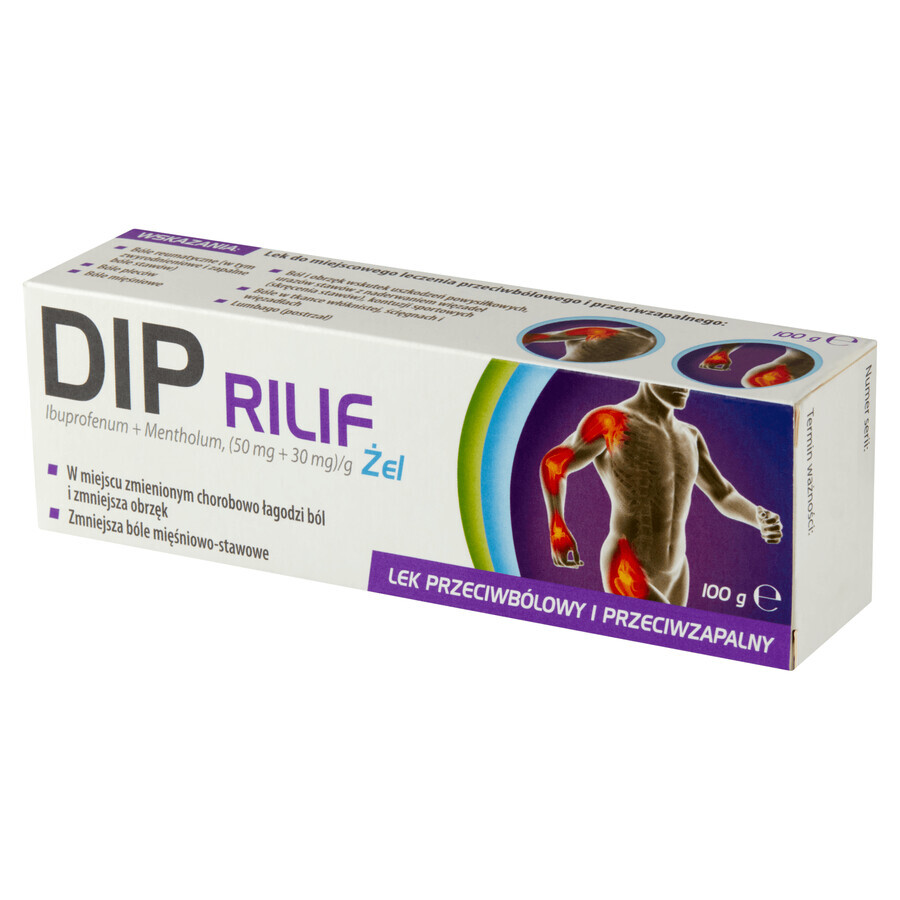 Dip Rilif (0,05 g + 0,03 g)/g, Gel, 100 g