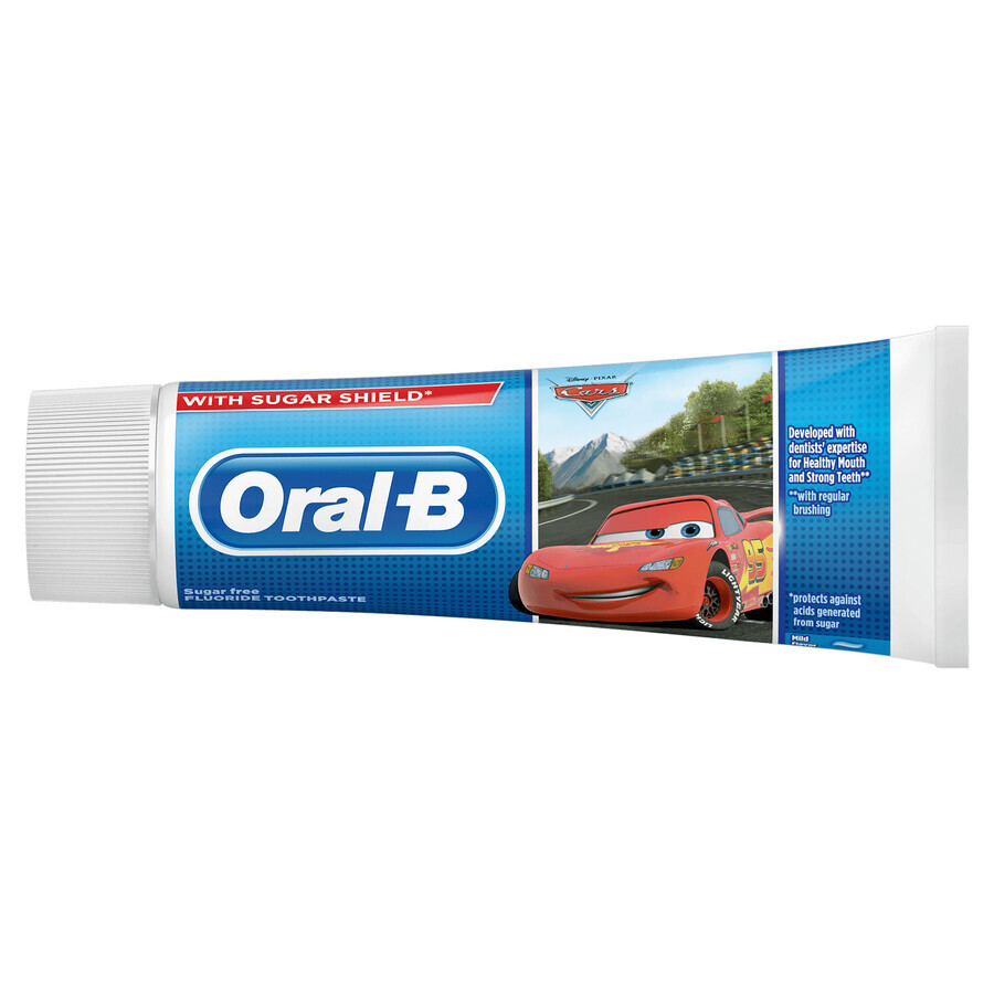 Oral-B Kids, pastă de dinți, Frozen + Cars, pentru copii peste 3 ani, 75 ml