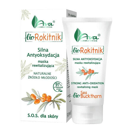 AVA Bio Sea Buckthorn, Bomb mask with vitamins, 50 ml