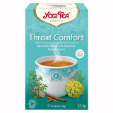 Yogi Tea Organic Throat Comfort, throat tea, 1.9 gx 17 sachets