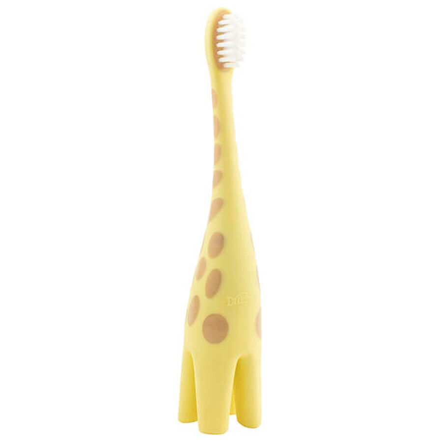 Dr Browns, Zahnbürste, für Kinder, Giraffe, 0-3 Jahre, 1 Stück