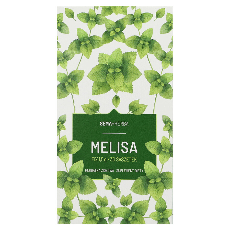 SEMA Herba Melissa Fix, 1,5 g x 30 Tütchen