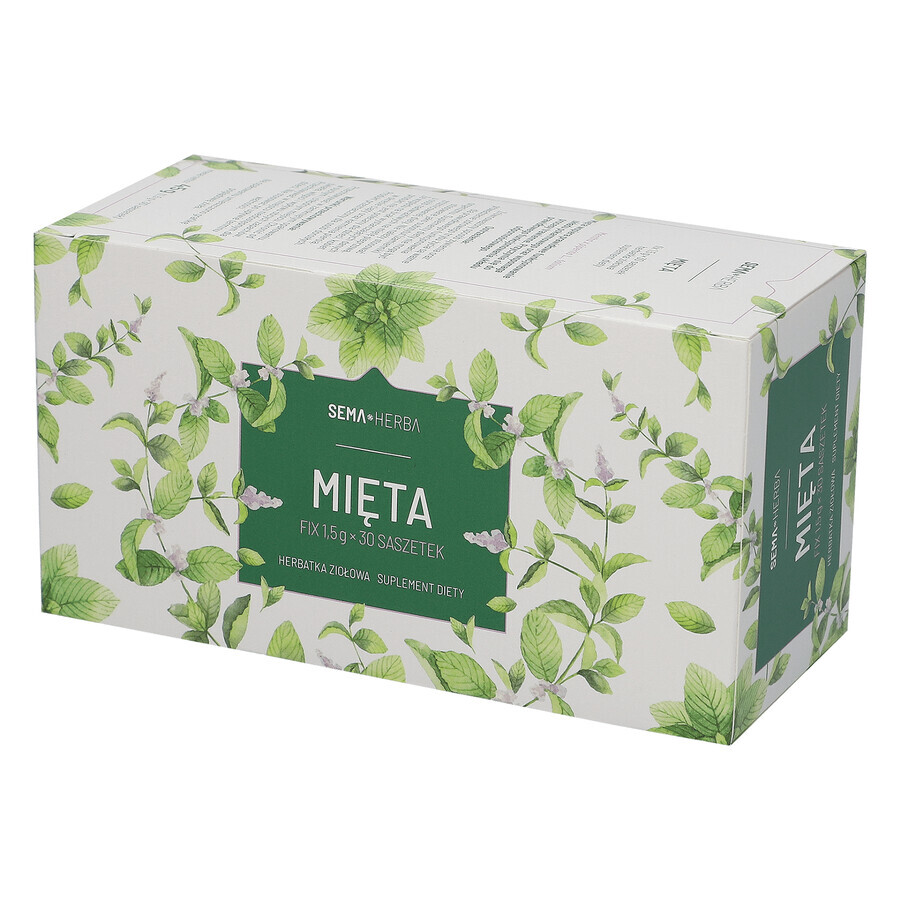 SEMA Herba Mint Fix, 1,5 g x 30 Tütchen