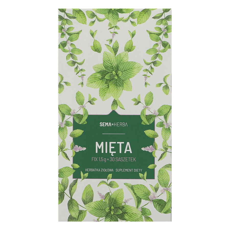 SEMA Herba Mint Fix, 1,5 g x 30 Tütchen