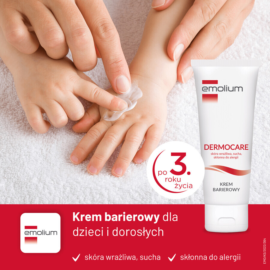 Emolium Dermocare, Barrierecreme, ab 3 Jahren, 40 ml