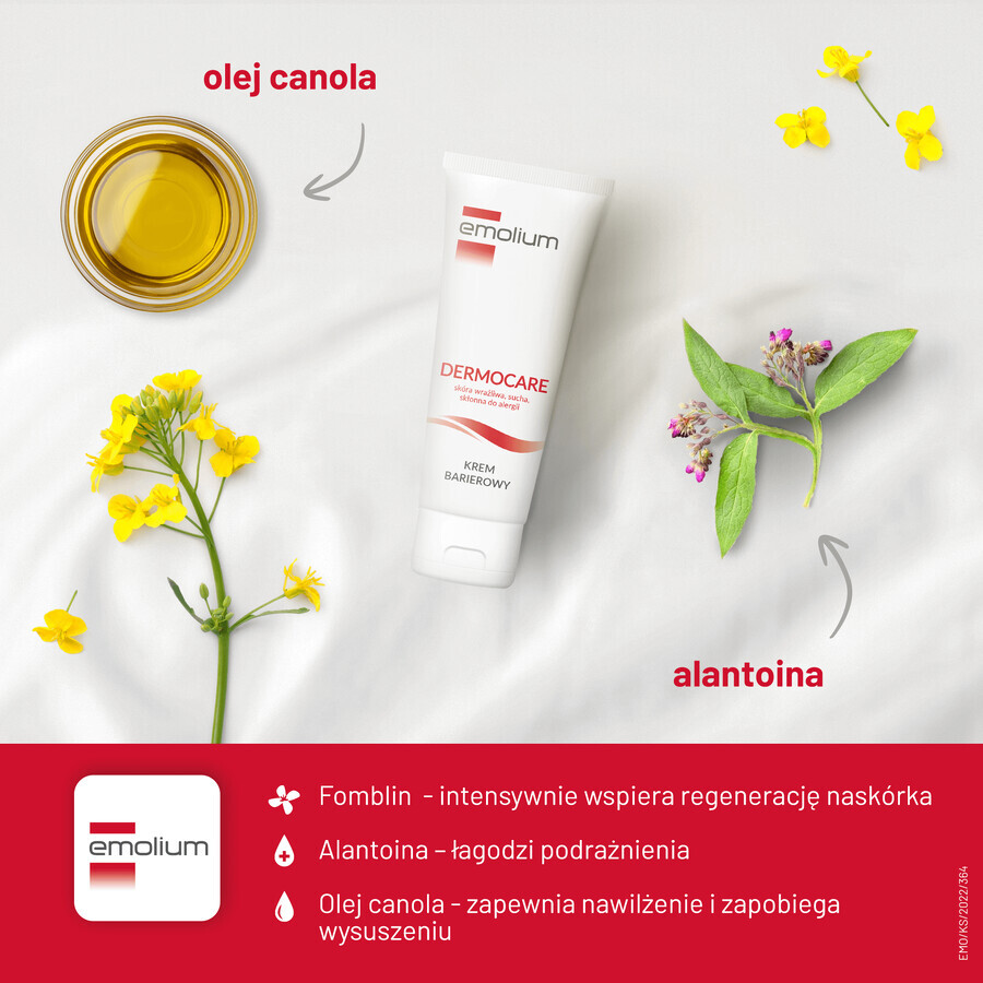 Emolium Dermocare, Barrierecreme, ab 3 Jahren, 40 ml