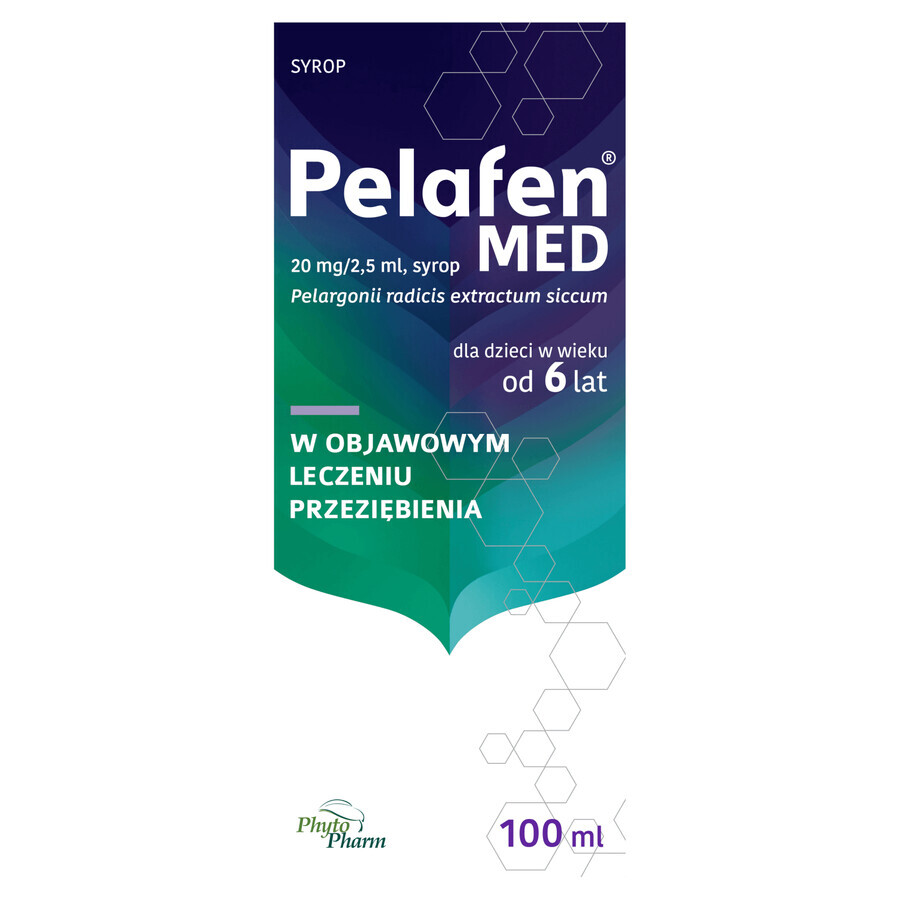 Pelafen MED 20 mg/ 2,5 ml, Sirup, 100 ml