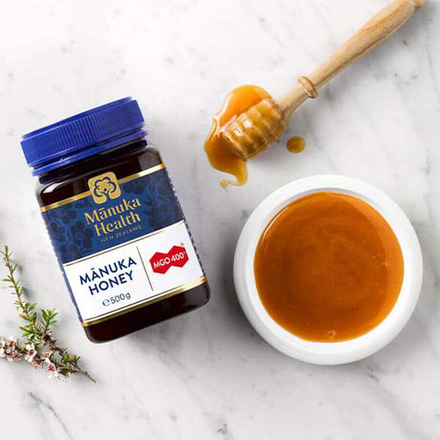 Manuka Health, Manuka MGO 400+ Honig, 500 g