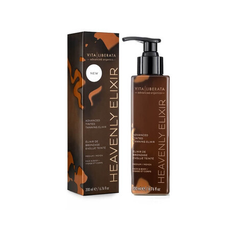 Lotiune autobronzanta pentru fata si corp, 200 ml, Vita Liberata