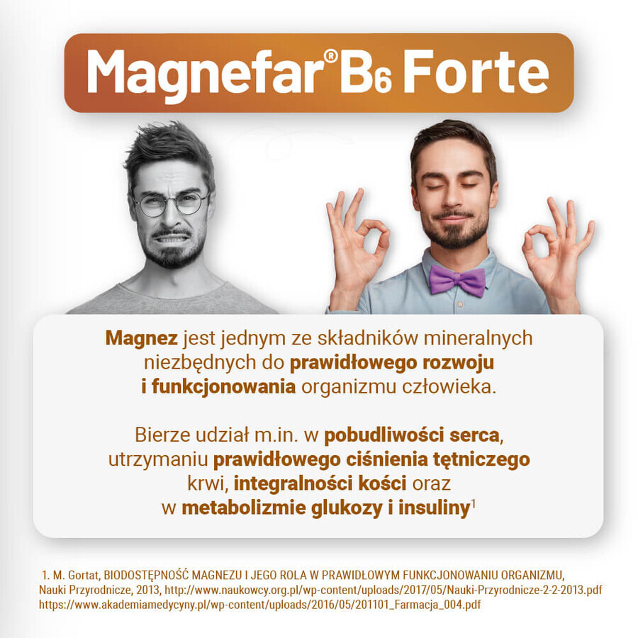 Magnefar B6 Forte 100 mg + 10,10 mg, 60 compresse rivestite con film