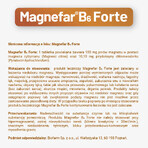 Magnefar B6 Forte 100 mg + 10,10 mg, 60 compresse rivestite con film