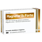 Magnefar B6 Forte 100 mg + 10,10 mg, 60 compresse rivestite con film