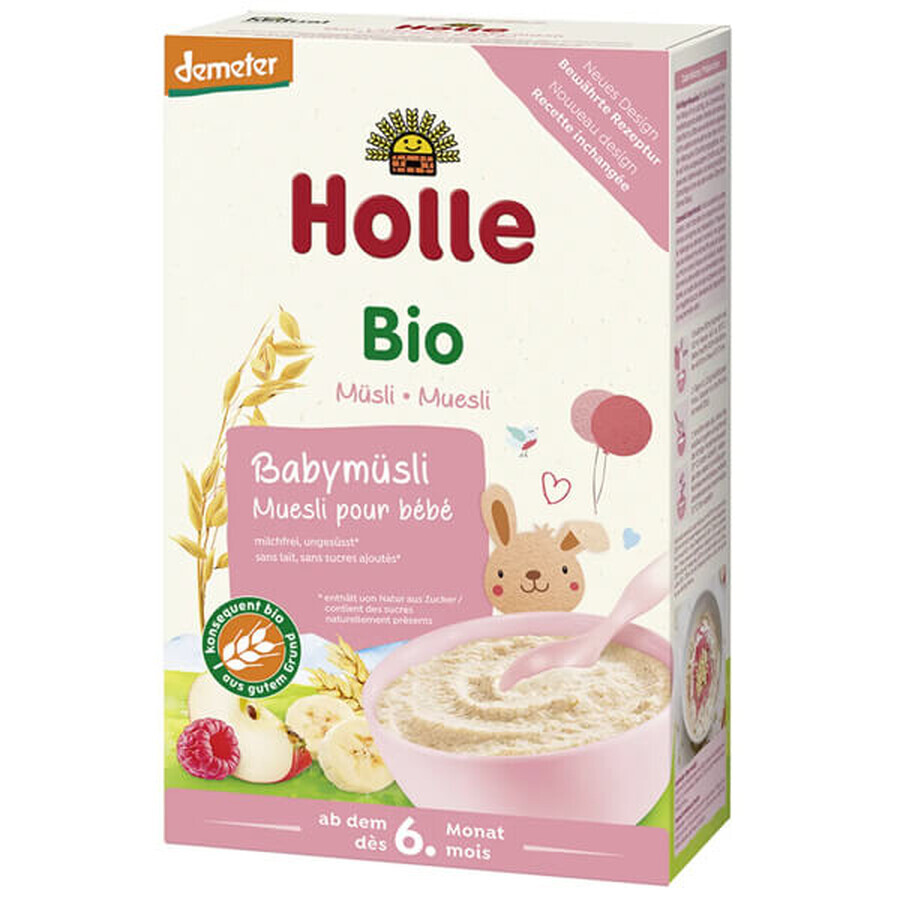 Holle Bio Müsli-Brei mit Obst, milchfrei, nach 6 Monaten, 250 g