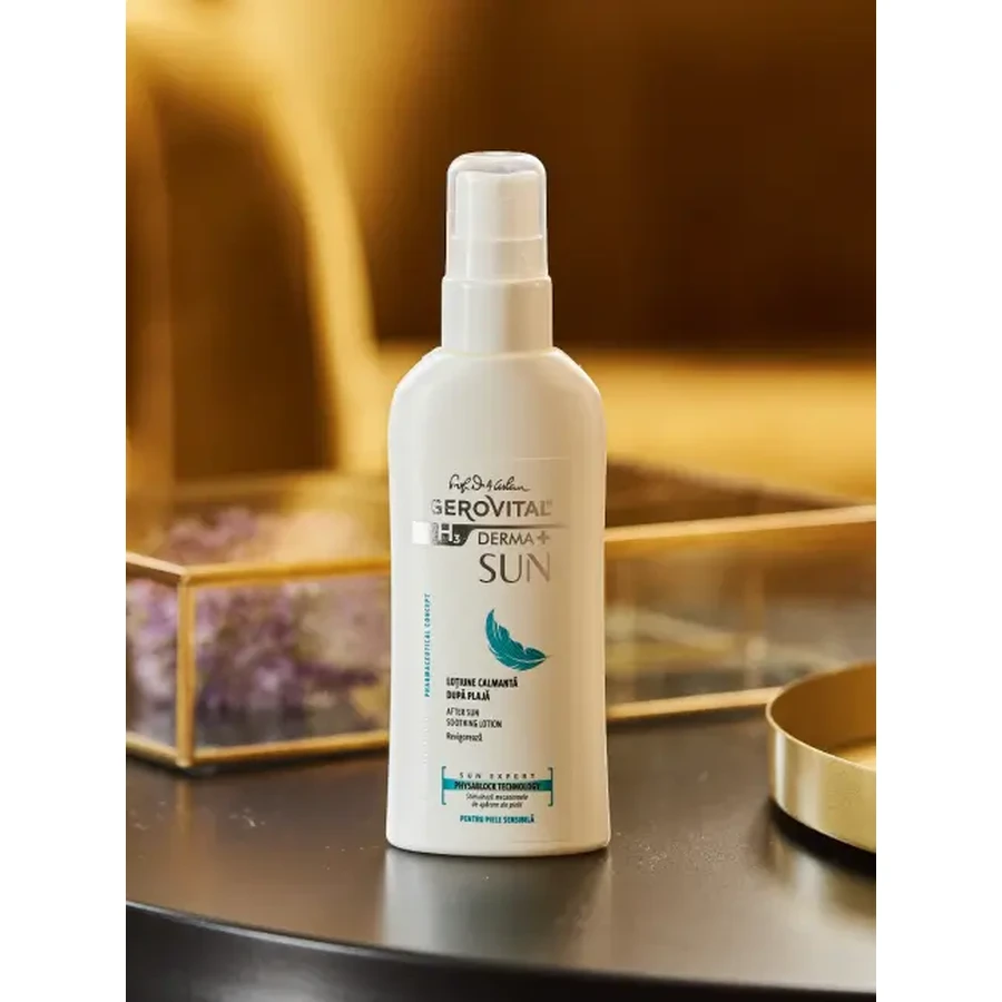 Gerovital H3 Derma+ Zon Kalmerende Lotion, 150ml, Farmec