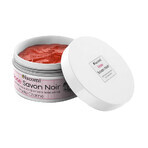 Nacomi Rose Savon Noir, schwarze Seife, 125 g