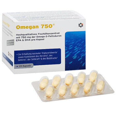 Mito-Pharma, Omegan 750, 120 Kapseln