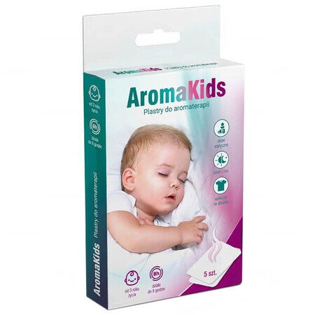 AromaKids, aromatherapy patches for children from 3 years, 5 pieces