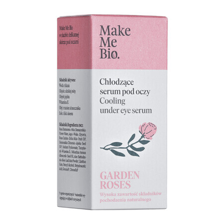 Make Me Bio Garden Roses, refreshing eye serum, rolls, 10 ml