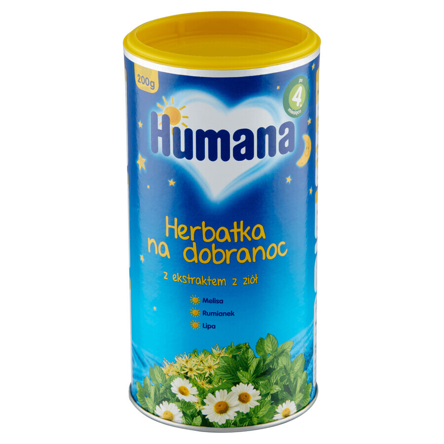 Humana Bedtime Tea, granuliert, nach 4 Monaten, 200 g