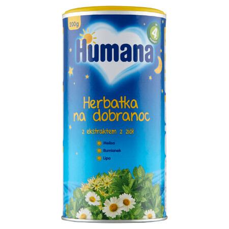 Humana Bedtime Tea, granuliert, nach 4 Monaten, 200 g