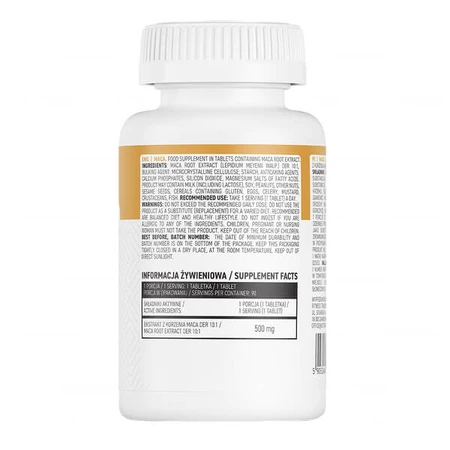 OstroVit, Maca, 90 comprimidos